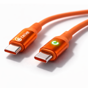 Kabel USB dł. 1m 100W pomarańczowy - obrazek 6