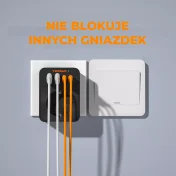 Gniazdo z ładowarką TESSAN USB 30W - obrazek 8